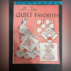 Vintage All Time Quilt Favorite Pattern Booklet